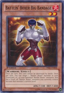 Battlin' Boxer Big Bandage - PRIO-EN008 - Common - Unlimited Edition x3 - Near M