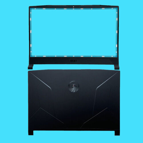 New Back Cover + Front Bezel+Hinges for MSI Bravo 15 Katana GF66 MS-158K 1581 US - Picture 2 of 8