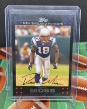 RANDY MOSS 2007 Topps Football #170 New England Patriots