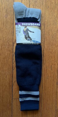 Vtg. Ridgeview Hosiery Snowboard Socks Merino Wool and Silk NWT
