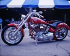 Stereo Realist slide - 95th Harley Davidson Party Harry Richards RBT mount - H1R — photo 1