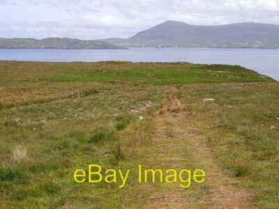 Photo 6x4 Moorland track at Ballytouhy On the far side of Clew Bay can be c2009