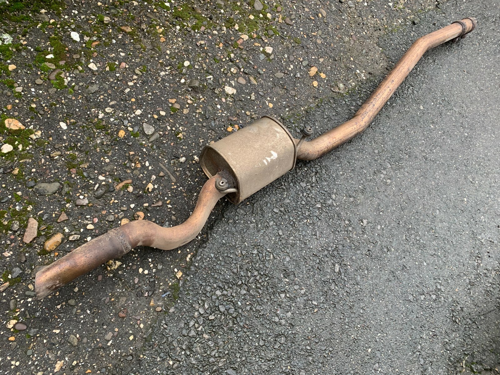 Orginal Mercedes Benz W245 Diesel 05-08 Endschalldämpfer ESD  