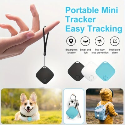 Mini Portable Gps Bluetooth Device Tracker Pets Kids Car Keys Locator ...