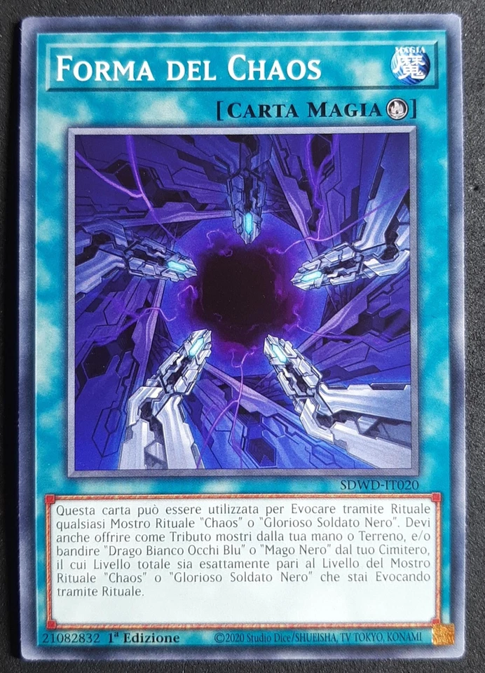 FORMA DEL CHAOS (Chaos Form) SDWD-IT022 Comune in Italiano YUGIOH - Immagine 2 di 2