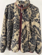 Kapital Damask Zip Up Fleece Japan Men's 4 Large