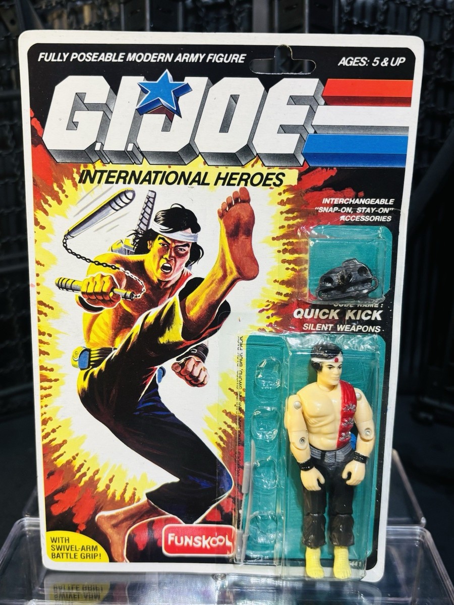 Funskool GI Joe Quick Kick International India Vintage Figure Toy