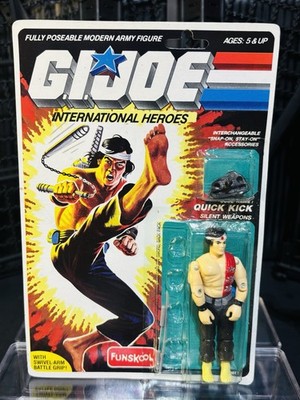 Funskool GI Joe Quick Kick International India Vintage Figure Toy