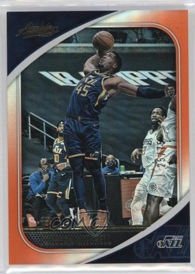 2020-21 Panini Absolute Memorabilia Orange 25/75 Donovan Mitchell #95 0ie5