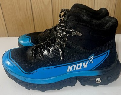 Inov8 Rocfly G390 Men's 9.5 Women s 11 Trail Hiking Boots Blue Black