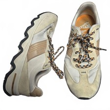 Women's 11 Beige Sorel Chunky Lace Up Sneakers