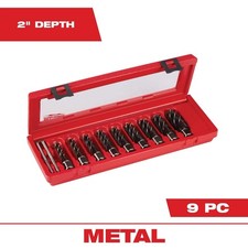 Milwaukee 49-22-8410 Steel Annular Cutter Kit With 3/4 in. Weldon Shank 9PC 