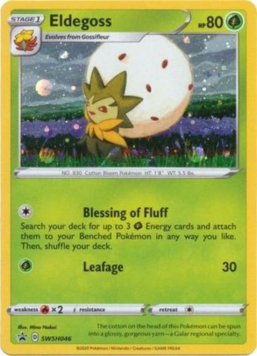 Pokemon - Eldegoss - SWSH046 - SWSH Black Star Promo - Sword & Shield - Black St