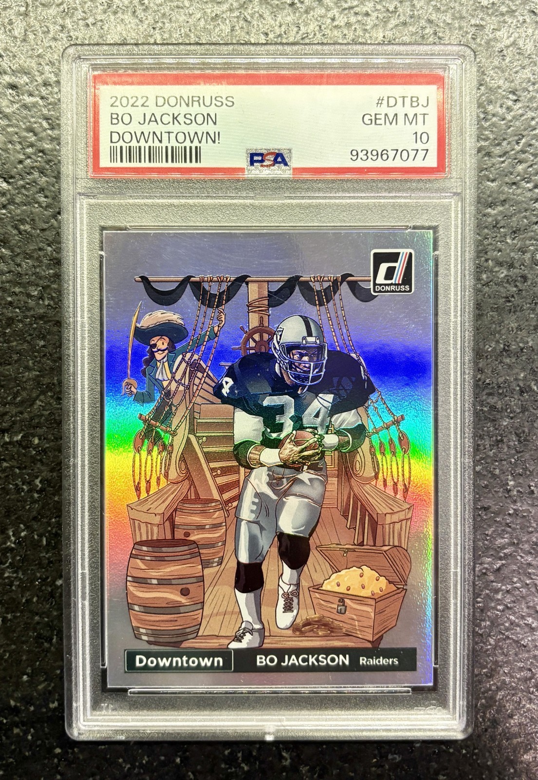 2022 Panini Donruss - Downtown! Bo Jackson #DT-13