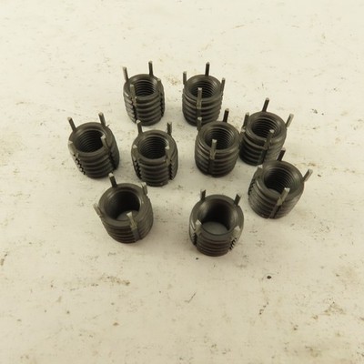 Jergens 3/8-24 Heavy Duty Keylocking Thread Insert Lot Of 10