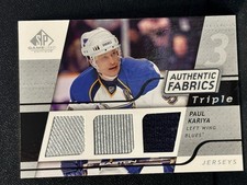 2008-09 SP Game Used Edition Triple Paul Kariya Jersey