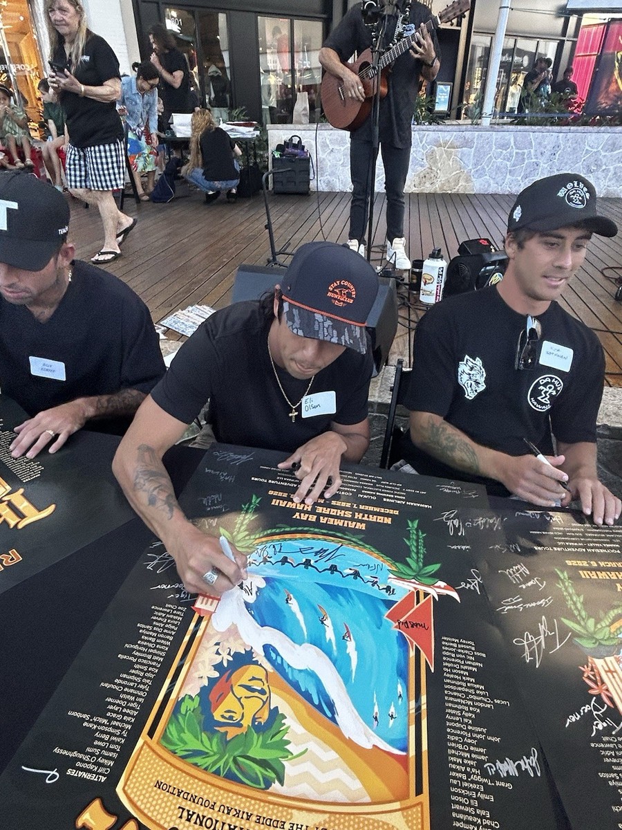 25/26 Ripcurl The Eddie Aikau Big Wave Invitational Surf Poster
