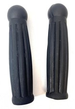 new old stock BALL END bicycle grips for antique bikes 5-3/8" long 7/8" diameter