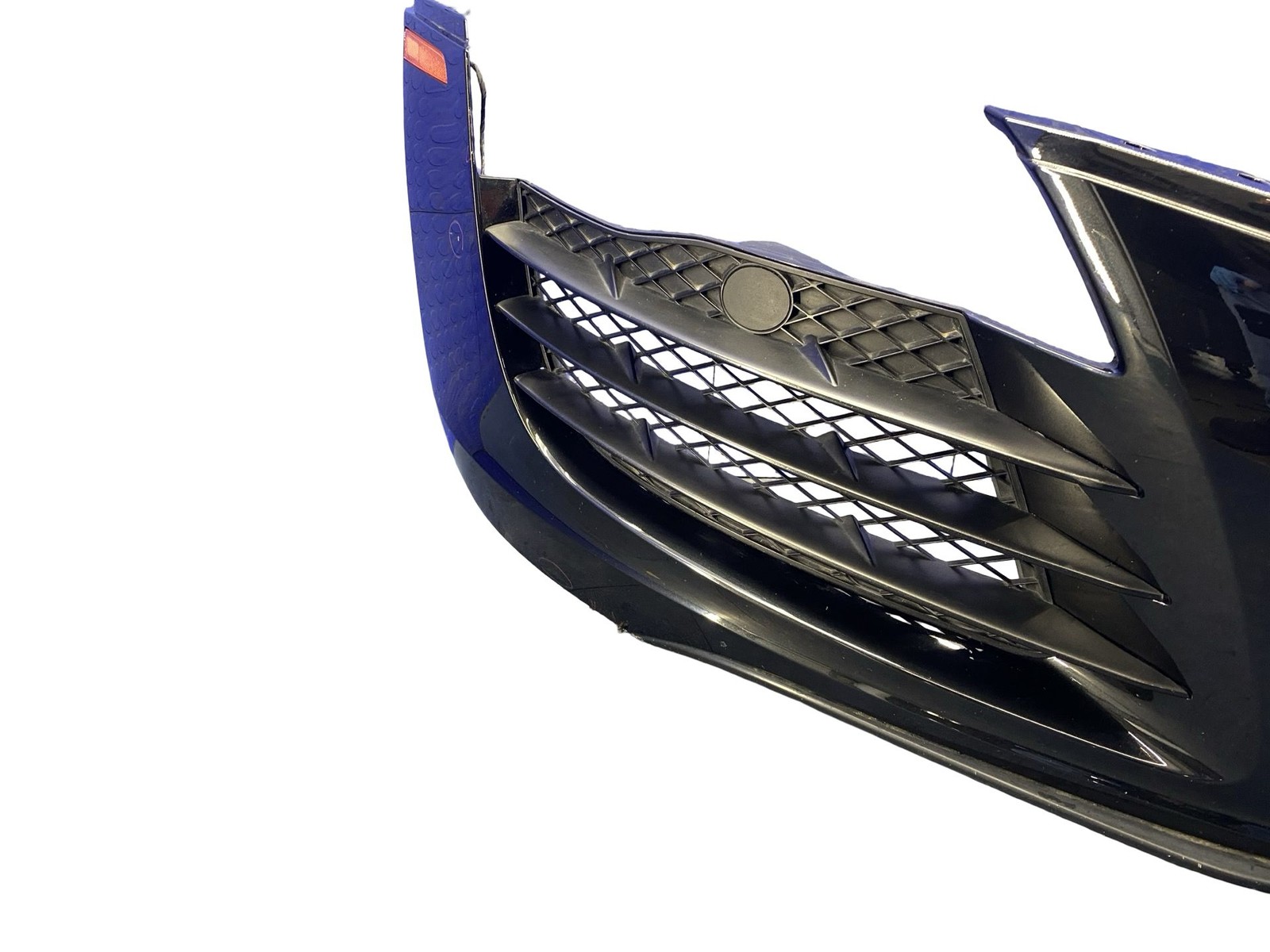 2008-2013 AUDI R8 TYPE 42 FRONT BUMPER COVER GRILLE PHANTOM BLACK PEARL *DAMAGE*