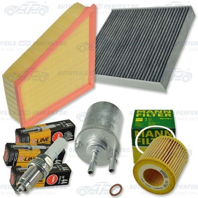 Inspektionskit Filter Satz Paket L (AK) SKODA FABIA II ROOMSTER + 1,2 ab 2010