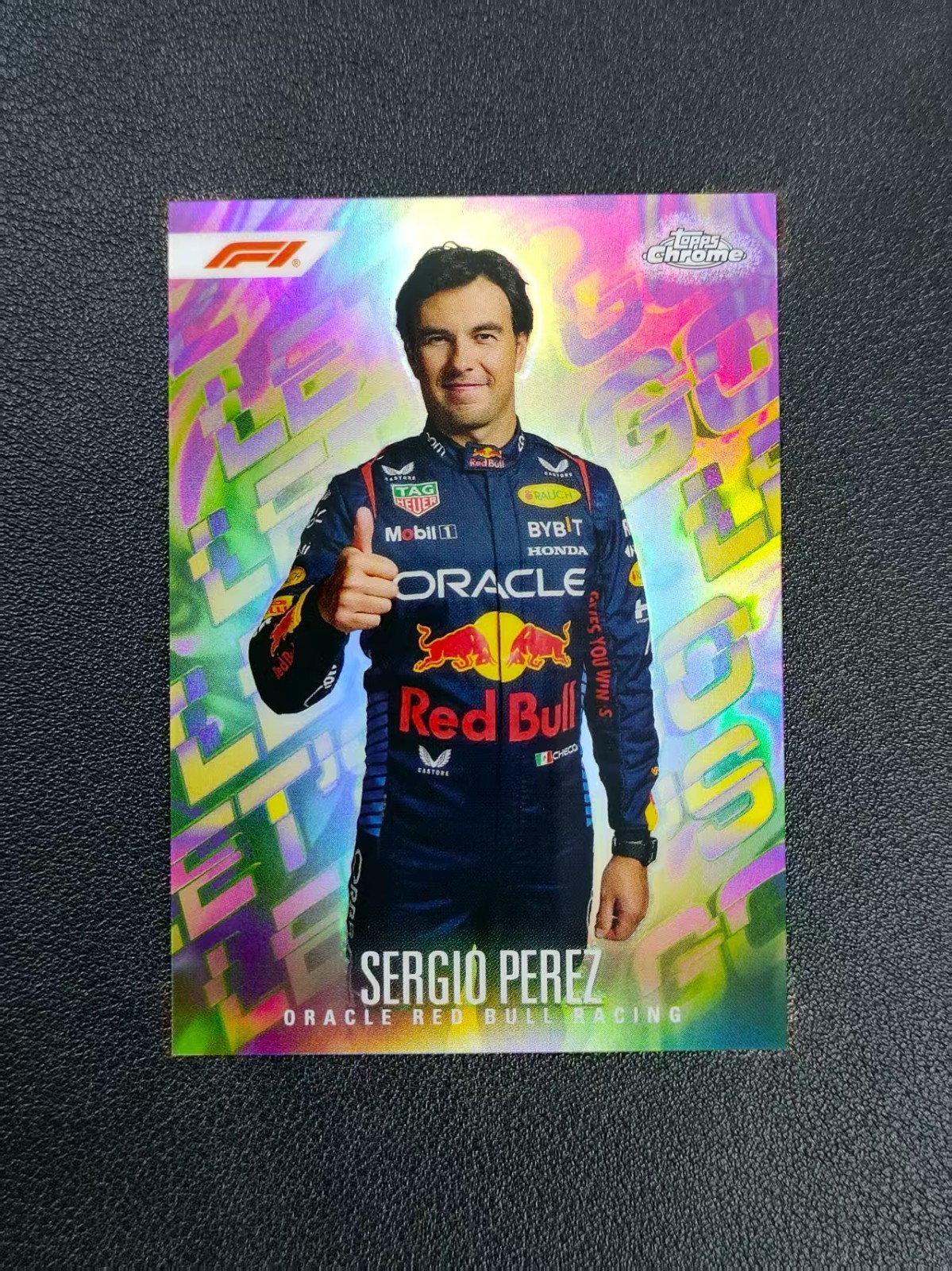 2024 Topps Finest Formula 1 F1 Sergio Perez Let's Go SSP #LG-2 LNF