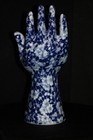 Blue and White Porcelain Hand Ring Jewelry Holder Small Children's Size Fingers — photo 6