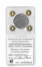 1936 REGNO D'ITALIA Moneta 50 Centesimi "IMPERO" VITTORIO EMANUELE III, Nichelio