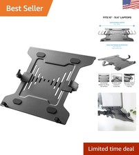 Adjustable Laptop Mount Tray - Ergonomic VESA-Compatible for Effortless Work