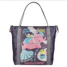 Harveys Disneyland 70th Anniversary Dumbo Tote Bag Fantasyland In Hand