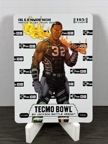 Bo Jackson Battle Arena Tecmo Allenwrench Sore Thumb Fire ST290 Marcus Allen