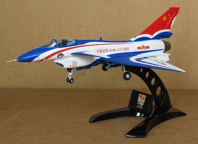 Easy Model J-10 China Air Force Vigorous Dragon Acrobatic Performance Team 1:72