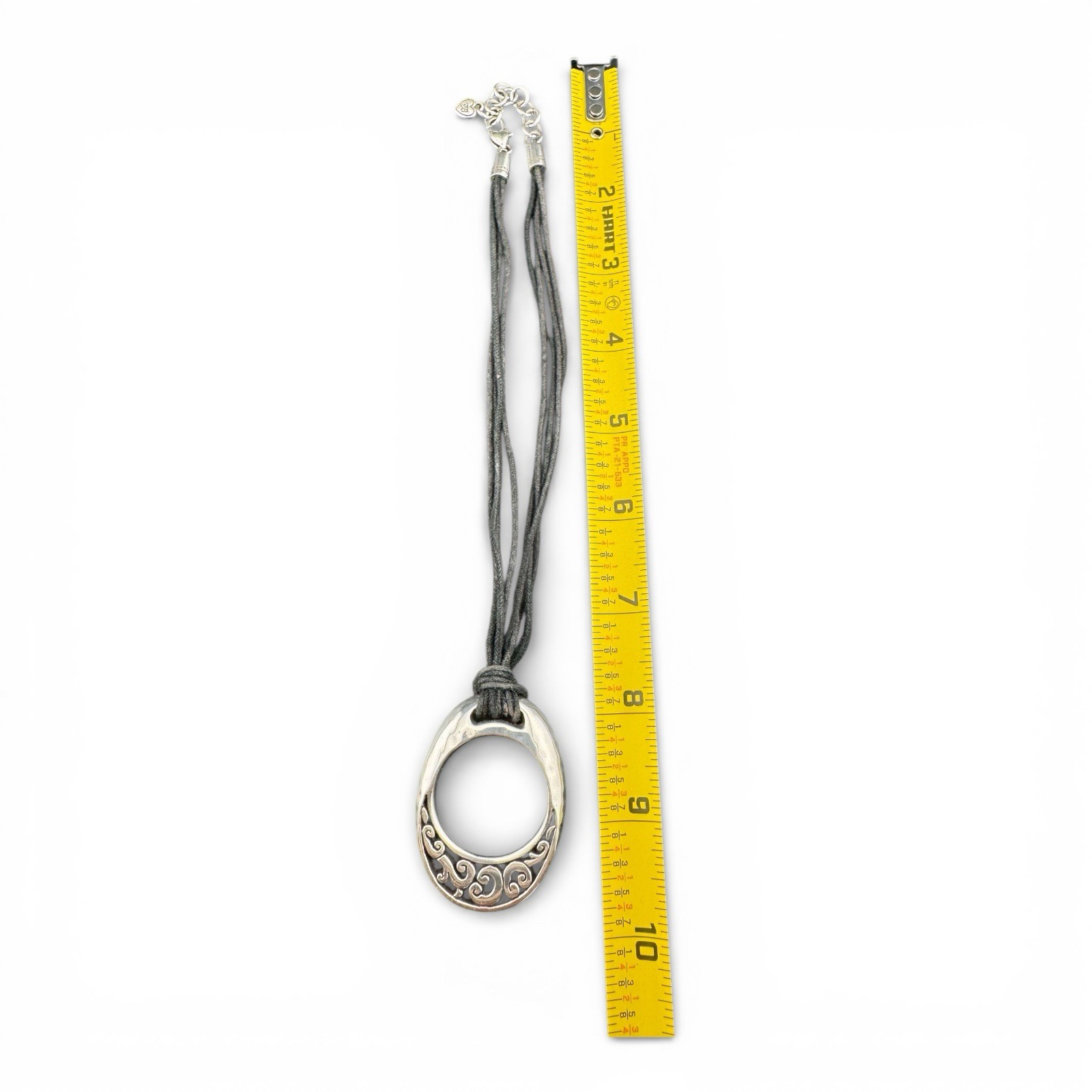 Elegant Brighton Eclipse Scroll Oval Silver Plate… - image 4