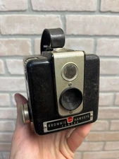 Vintage Eastman Kodak Brownie Hawkeye Film Camera - Untested