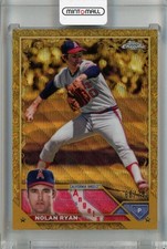 2023 Topps Gilded Collection Nolan Ryan Wave Gold Etch /75 Angels
