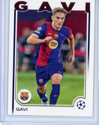 2024-25 Topps UEFA Club Competitions #6 Gavi - Main Image