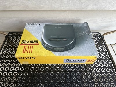 Sony Discman D-111 Discman CD Compact Disc Player New Old Stock