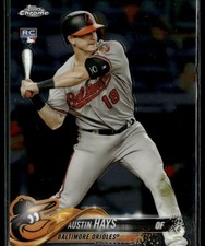 Austin Hays Rookie 2018 Topps Chrome #87 RC Baltimore Orioles