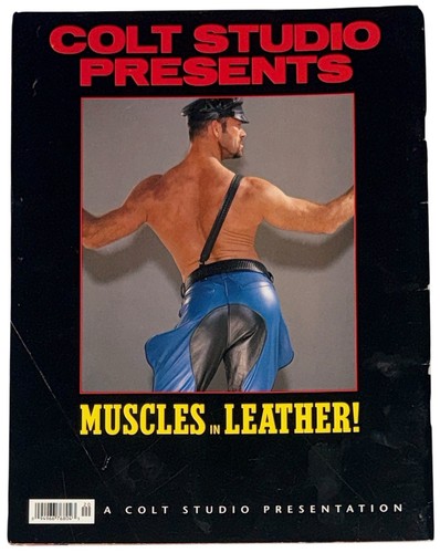 COLT STUDIO PRESENTS #20 Male Model Magazine Muscles In Leather Part 1 - Imagen 2 de 4