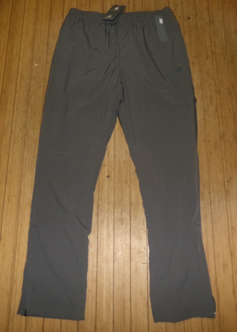 NEW BALANCE MENS JOGGERS SWEATPANTS~GRAY~MEDIUM~NWT