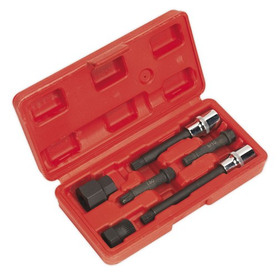 #ad Sealey SX400 Alternator Freewheel Pulley Removal Set 6pc GBP 28.79