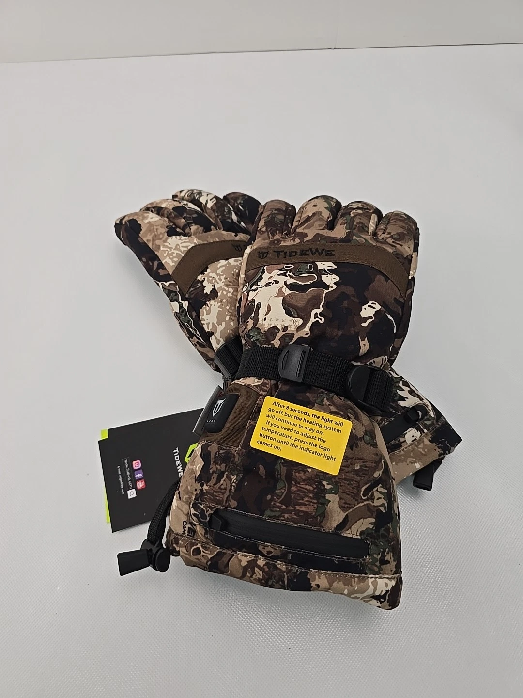New Tidewe Heated Gloves Medium Vail Camo
Opens in a new window or tab