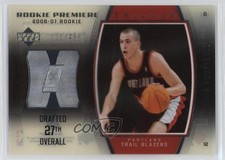2006-07 Upper Deck Trilogy Rookie Premiere 121/499 Sergio Rodriguez #139 1e2l