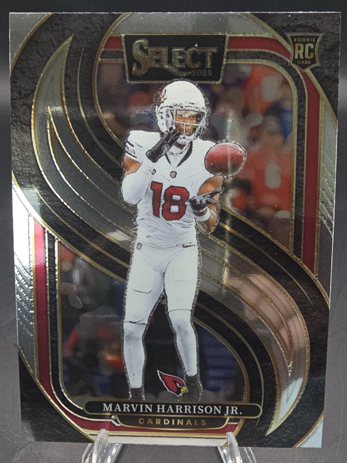 2024 Select - Marvin Harrison Jr. (RC) - Silver Premier Level #115 Cardinals