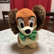 RARE Disney Store Exclusive Minnie Mouse Puppy Dog Pekingese FIFI 7" Plush Toy