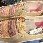HEYDUDE Wendy Youth Boho Festival Loafer Lace Up Canvas Multi US 13 EU 32 — photo 4