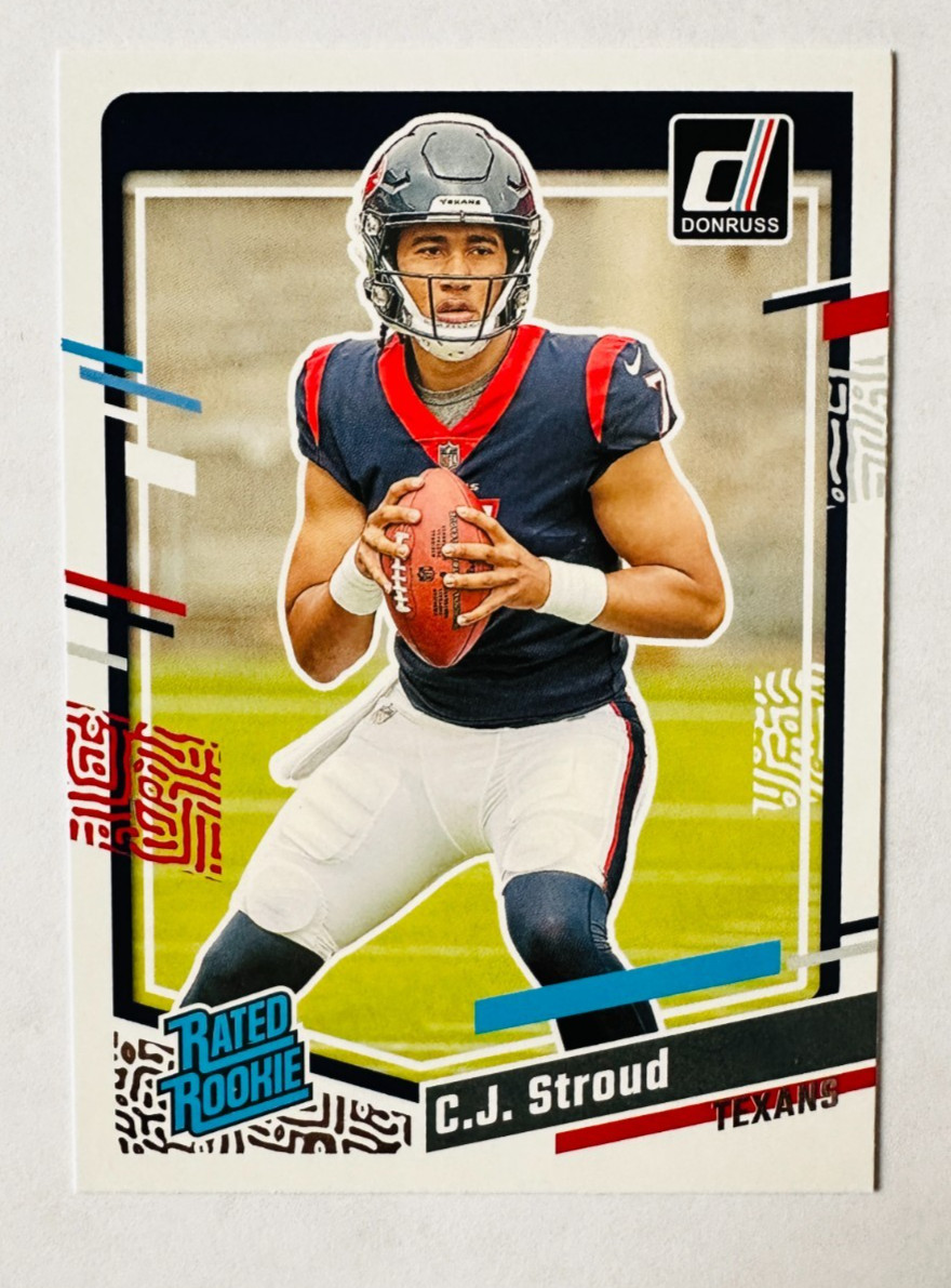 2023 Donruss C.J. Stroud RC #339 Base Texans Rated Rookie!