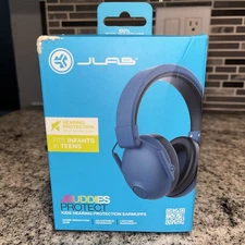 JLAB  JBuddies  Kids Hearing Protection Earmuffs  fits infants to teens  new