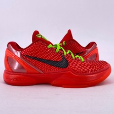 Nike Kobe 6 Protro "REVERSE GRINCH" 2023 - Size 8 - fv4921 600 3063-14