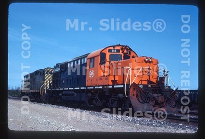 Original Slide QCM Quebec Cartier Mining EX B&LE  ALCO RSD15m 'Alligator' 96 & 1