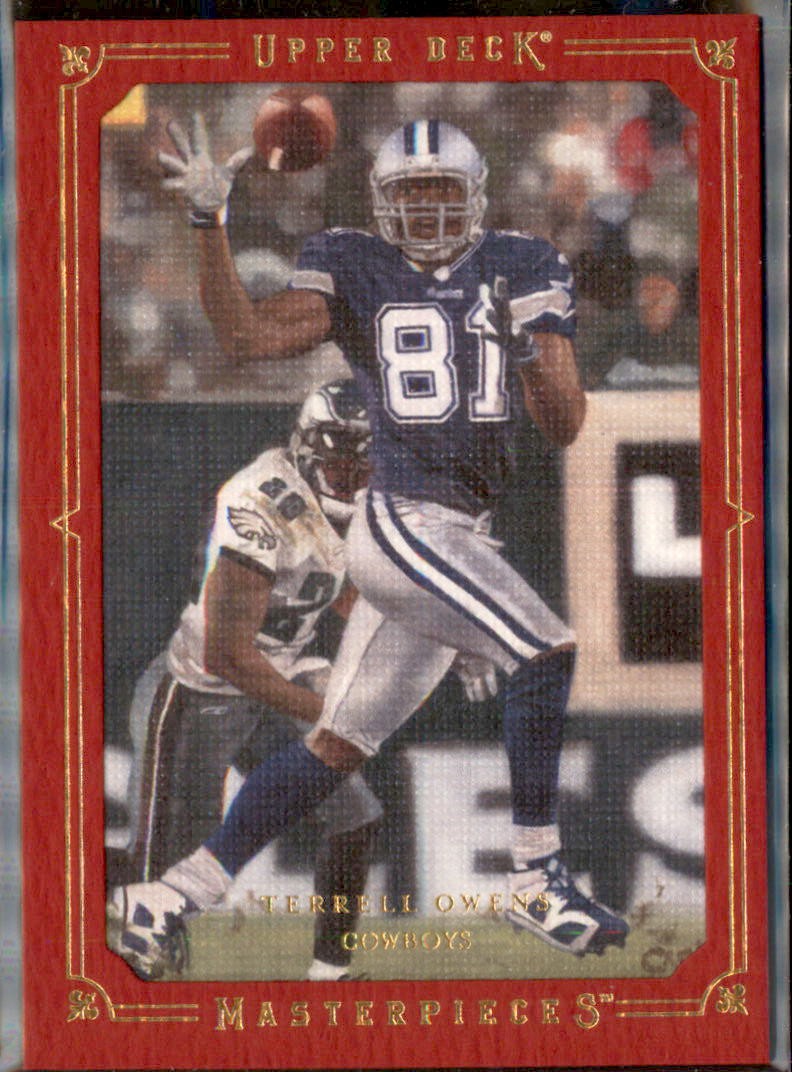 2008 Upper Deck Masterpieces /199 Terrell Owens Cowboys #81